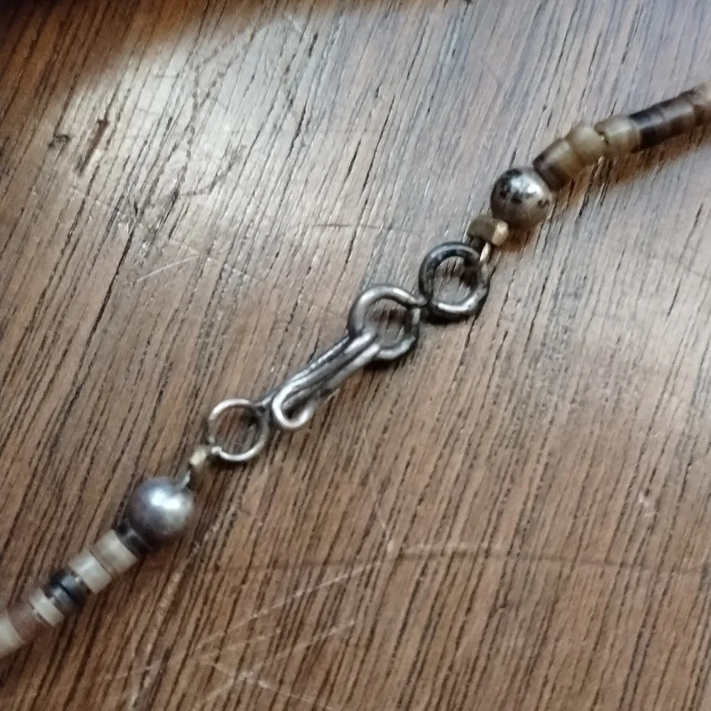 Turquoise And Heishi Necklace